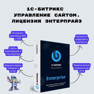 1С-Битрикс: Управление сайтом. Лицензия Энтерпрайз - купить в Зимнем